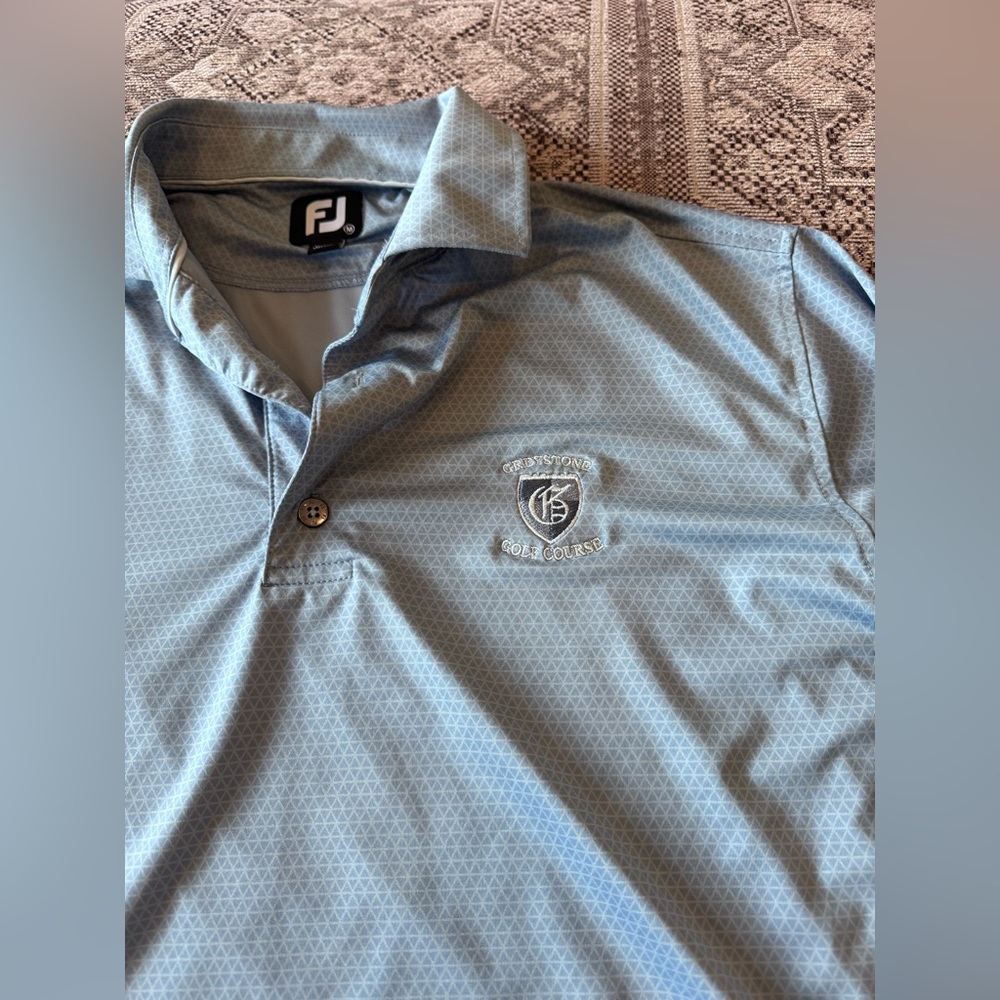 FJ FootJoy men’s athletic golf shirt M